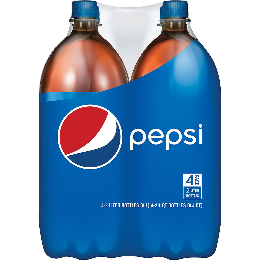 2 liter Pepsi 4stk