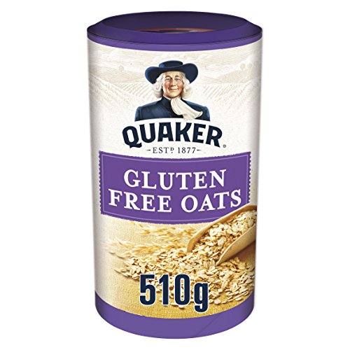 Quaker Gluten Free Wholegrain Rolled Oats, 510 g (Pack of 5)