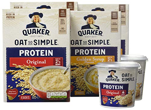 Quaker Oat Protein Porridge Gym Box