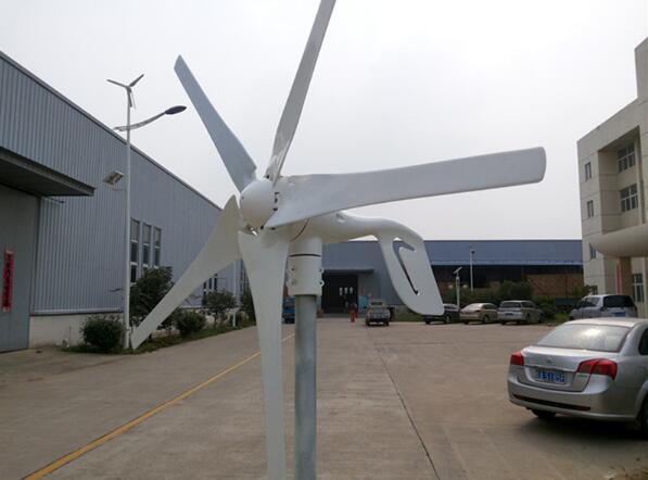 Spain warehouse! Rooftop 400w S3 wind power generator with controller