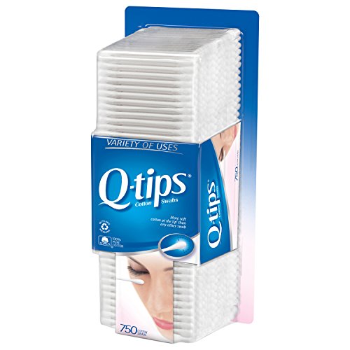 Q-tips Cotton Swabs, 750 ct