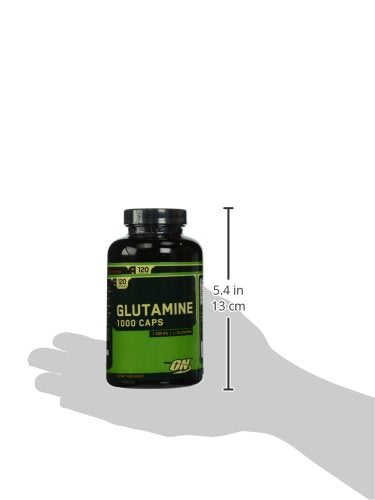 Optimum Nutrition Glutamine Capsules, 1000mg, 120 Count