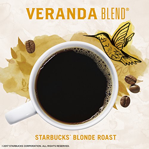 Starbucks VIA Instant Veranda Blend Light Blonde Roast Coffee (1 box of 8 packets)