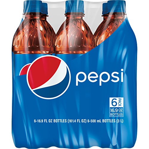 Pepsi, Bottles 16.9 Fl Oz (pack of 6)