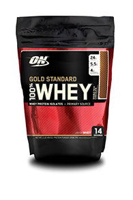 Optimum Nutrition Gold Standard 100% Whey Protein Powder, Double Rich Chocolate, 1 Pound