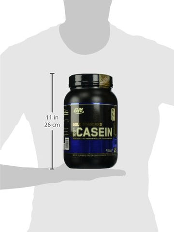 Optimum Nutrition Gold Standard 100% Casein Protein Powder, Chocolate Supreme, 2 Pound
