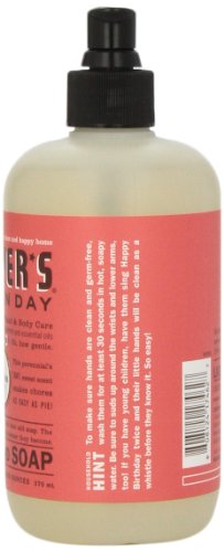 Mrs. Meyer´s Clean Day Liquid Hand Soap, Rhubarb, 12.5 fl oz