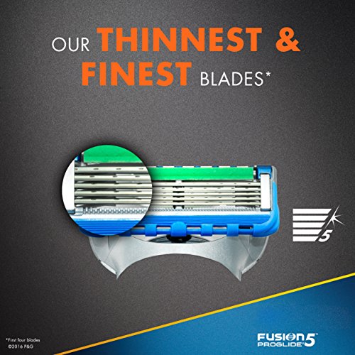 Gillette Fusion5 ProGlide Men's Razor Blades, 12 Blade Refills