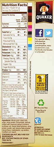Quaker Select Starts Protein Micro havregryn, Banan Nød, morgenmad, 6 Pakker