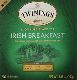 Twinings Sort the i breve, Irish Breakfast, 50 breve