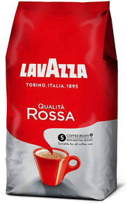 Lavazza Qualita Rossa Coffee Beans, 2 x 1kg