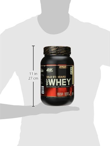 Optimum Nutrition Gold Standard 100% Whey Protein Powder, Vanilla Ice Cream, 2 Pound