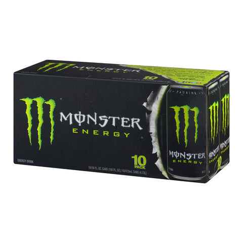 Monster Original Energi Drink, 16 Fl Oz, 10 pr kasse