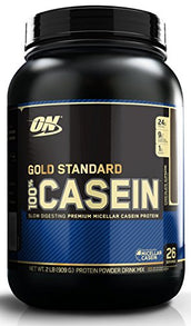 Optimum Nutrition Gold Standard 100% Casein Protein Powder, Chocolate Supreme, 2 Pound