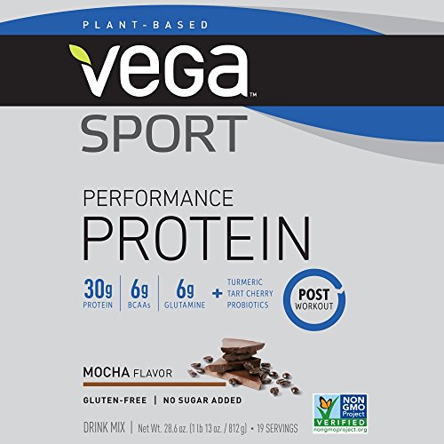 Vega Sport Performance Protein Powder, Mocha, 28.6 Ounce