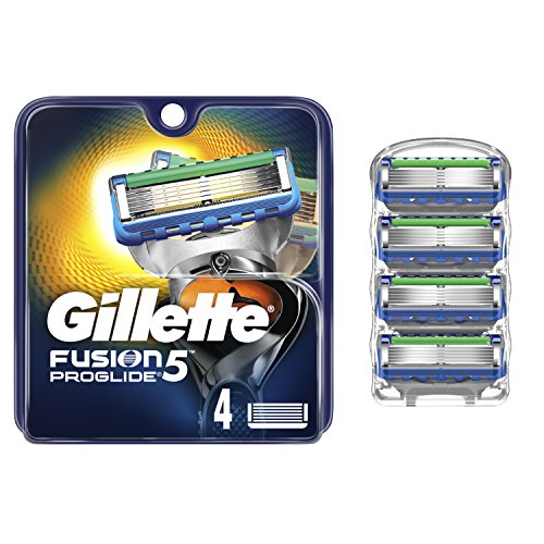 Gillette Fusion5 ProGlide Men's Razor Blades, 4 Blade Refills