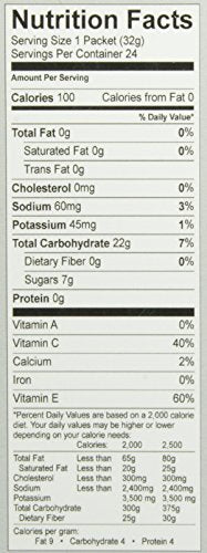 GU Original Sports Nutrition Energy Gel, Vanilla Bean, 24 Count