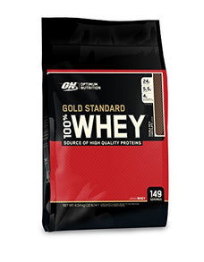 Optimum Nutrition Gold Standard 100% Whey Protein Powder, Double Rich Chocolate, 10 Pound