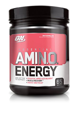 Optimum Nutrition Amino Energy with Green Tea and Green Coffee Extract, Flavor: Watermelon, 65 Servings