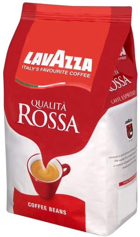 Lavazza Qualita Rossa Coffee Beans, 2 x 1kg