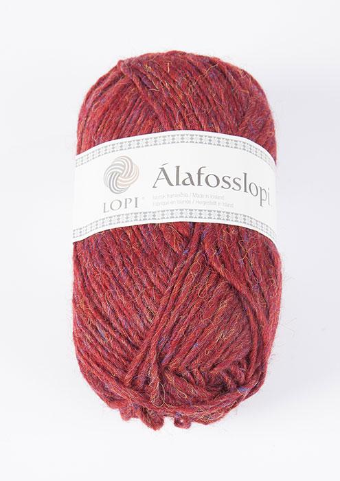 Álafoss Lopi - 9962 - ruby red heather