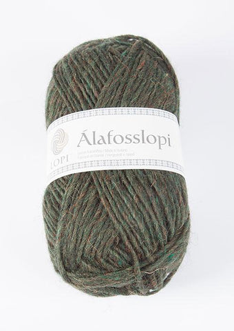 Álafoss Lopi - 9966 - cypress green heather
