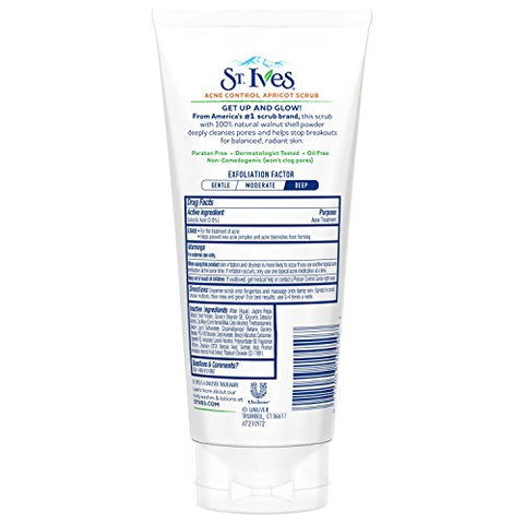 St. Ives Apricot Scrub, Blemish Control 6 oz