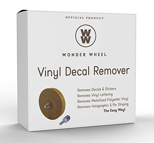 Official 'Wonder Wheel' Vinyl Decal Sticker Remover - Smooth Rubber Er –  Nanutrade