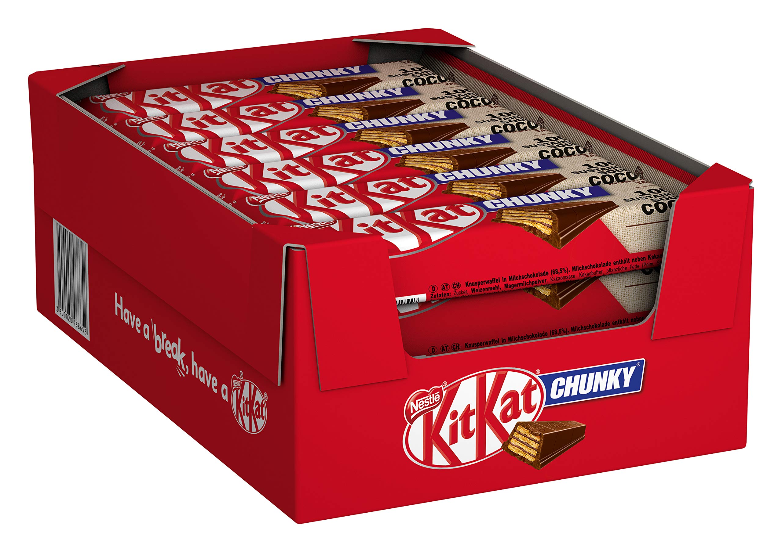 Nestlé KitKat Chunky 40g (Pack of 24)