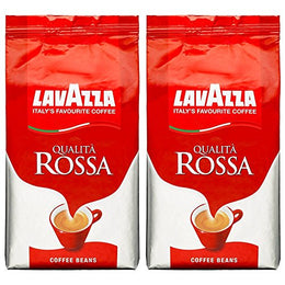 Lavazza Qualita Rossa Coffee Beans, 2 x 1kg