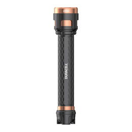 Duracell 2500 Lumen lommelygte, altså en stærk lygte. 
Duracell 2500L Flashlight