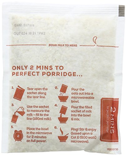 Quaker Oat So Simple Original Porridge Sachets, 27 g (Pack of 120)