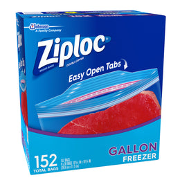 Ziploc 4 liter fryse pose, 152-styks