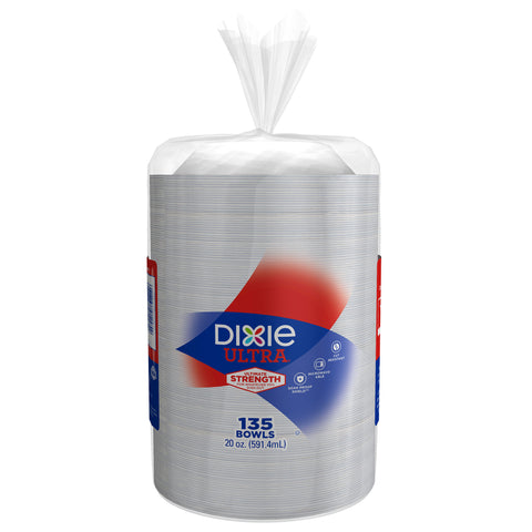 Dixie Ultra Paper Bowl 20 oz, 135-tæller