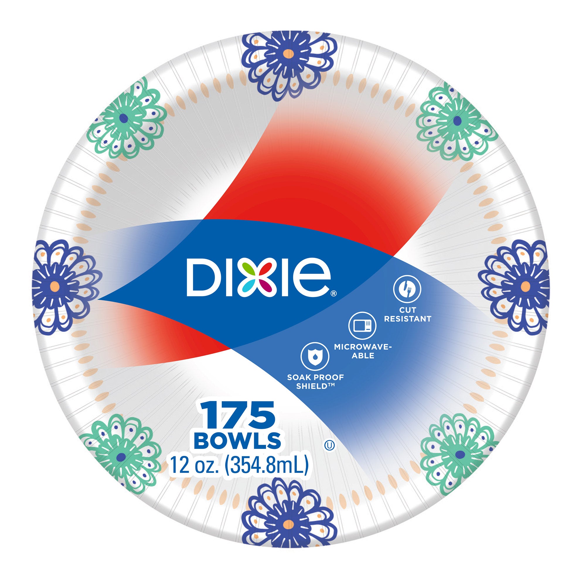 Dixie Paper Bowl 12 oz, 175-tæller