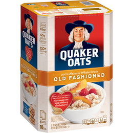 Quaker Havre Gammeldags Havregryn, 2 poser med 2,5 kg ialt 5 kg - 10 lbs.