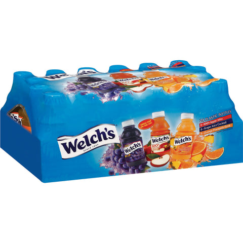 Welchs Juice Variety Pack Flasker 10 fl. oz, 24-count