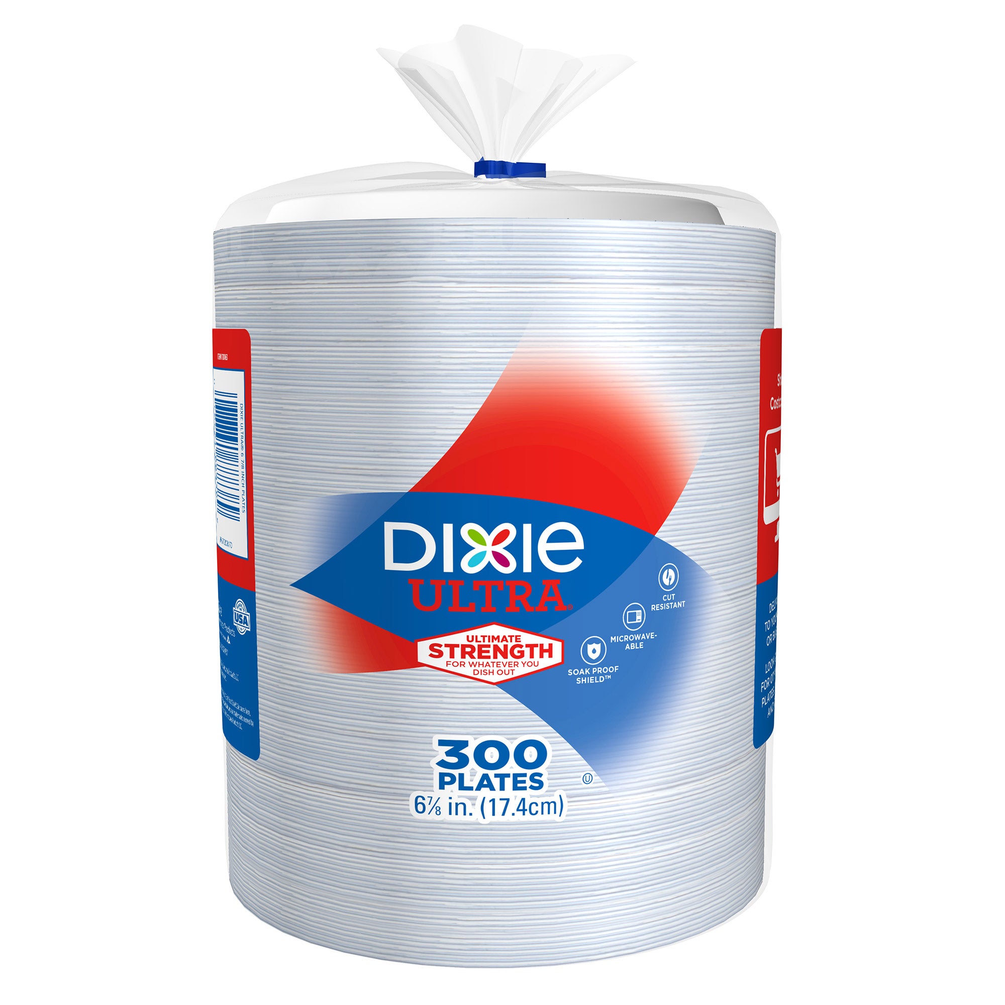 Dixie Ultra 6 7/8" Paper Plates, 300-count
