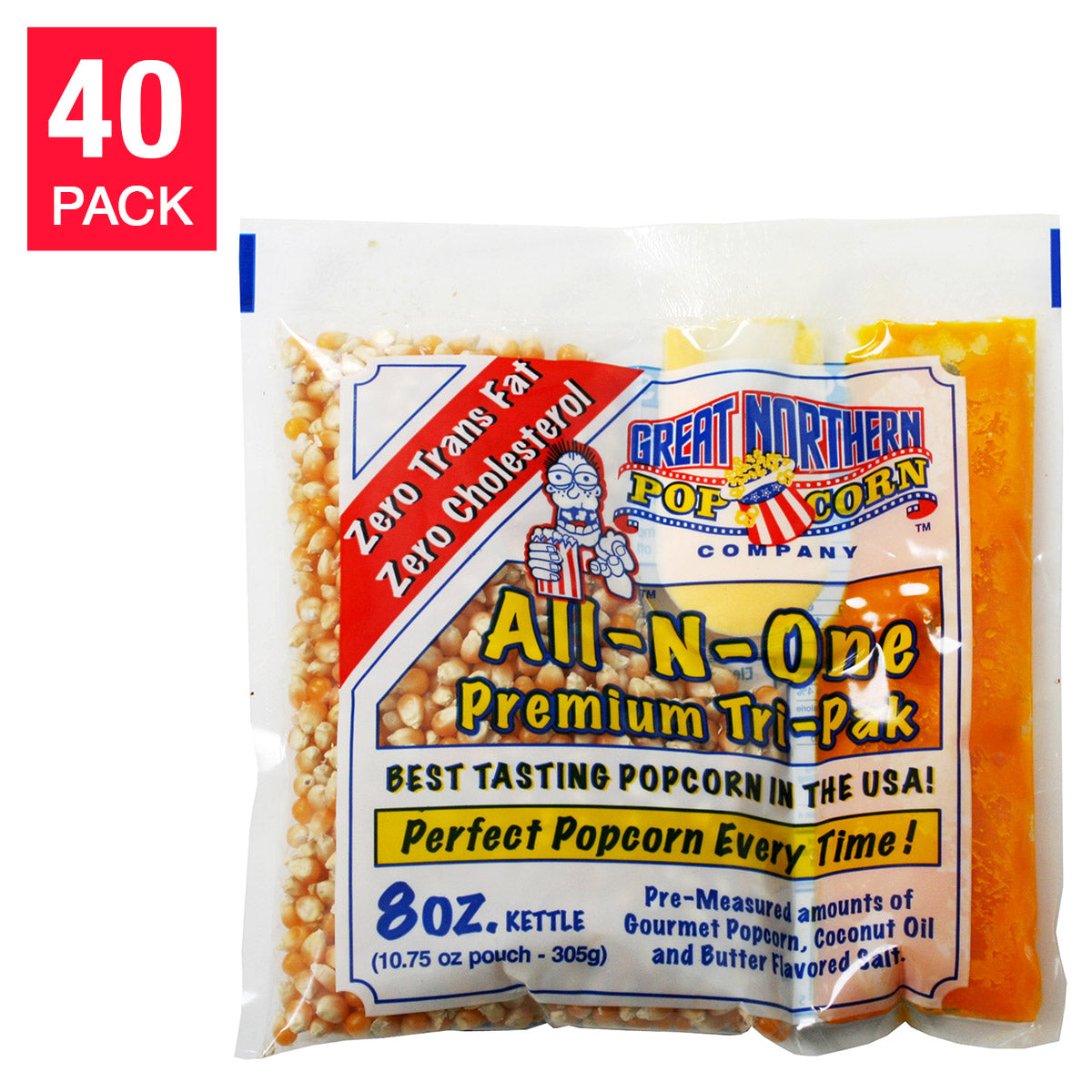 Store Northern Popcorn Kerner 8 oz, 40 Pack