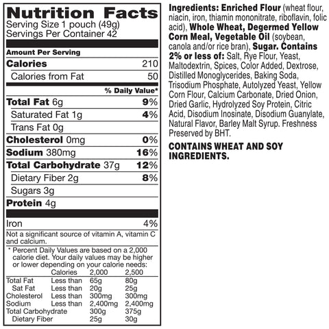 Chex Mix Traditionel Snack Mix, 42-count