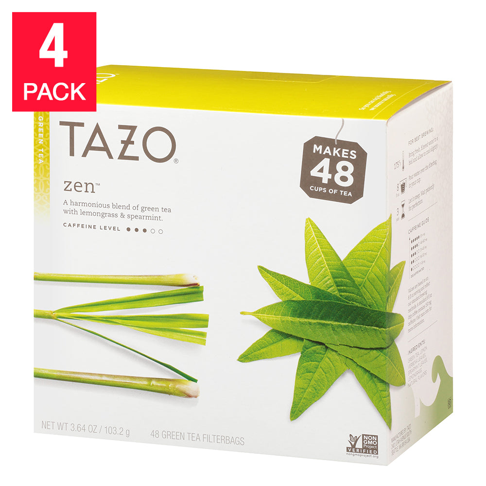 TAZO Zen Green Tea filterbags, 4-pack