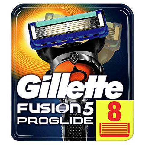 Gillette Fusion5 ProGlide Razor Blades For Men, 8 Refills, Mailbox Sized Pack