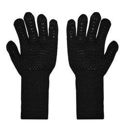 Uarter Premium Grill Mittens Insulated Cooking Mitts High quality Aramid Fiber Oven Gloves Heat-resistant Grill Gloves
